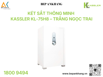 Két sắt thông minh Kassler KL-75H8 – Trắng Ngọc Trai